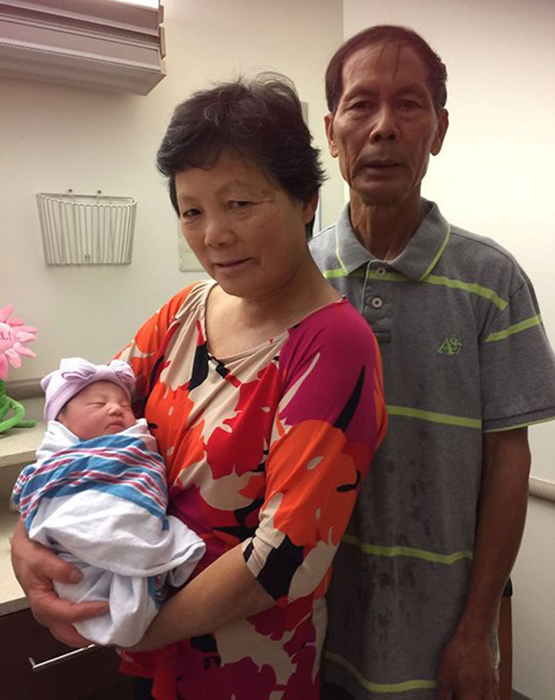 Pei Xia Chen widow of NYPD Officer Wenjian Liu gives birth to baby girl AngelinaCredit: NYPD
