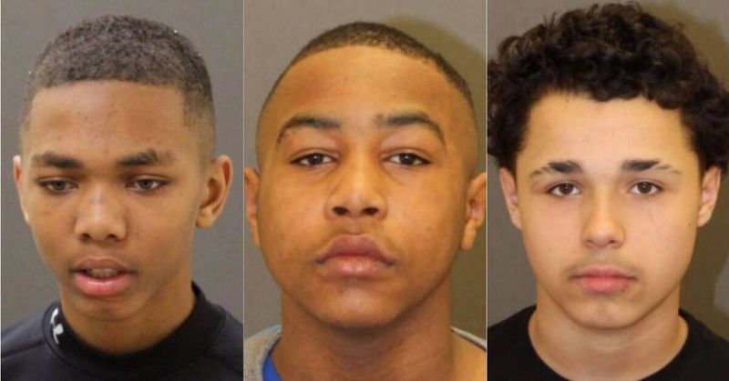 (L-P) Nile Campbell, Philip Worrell, Wilmer Ramos; fot. Baltimore Police Department