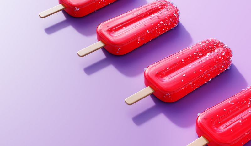 Lody malinowe na patyku – Pyszności; Foto Canva.com