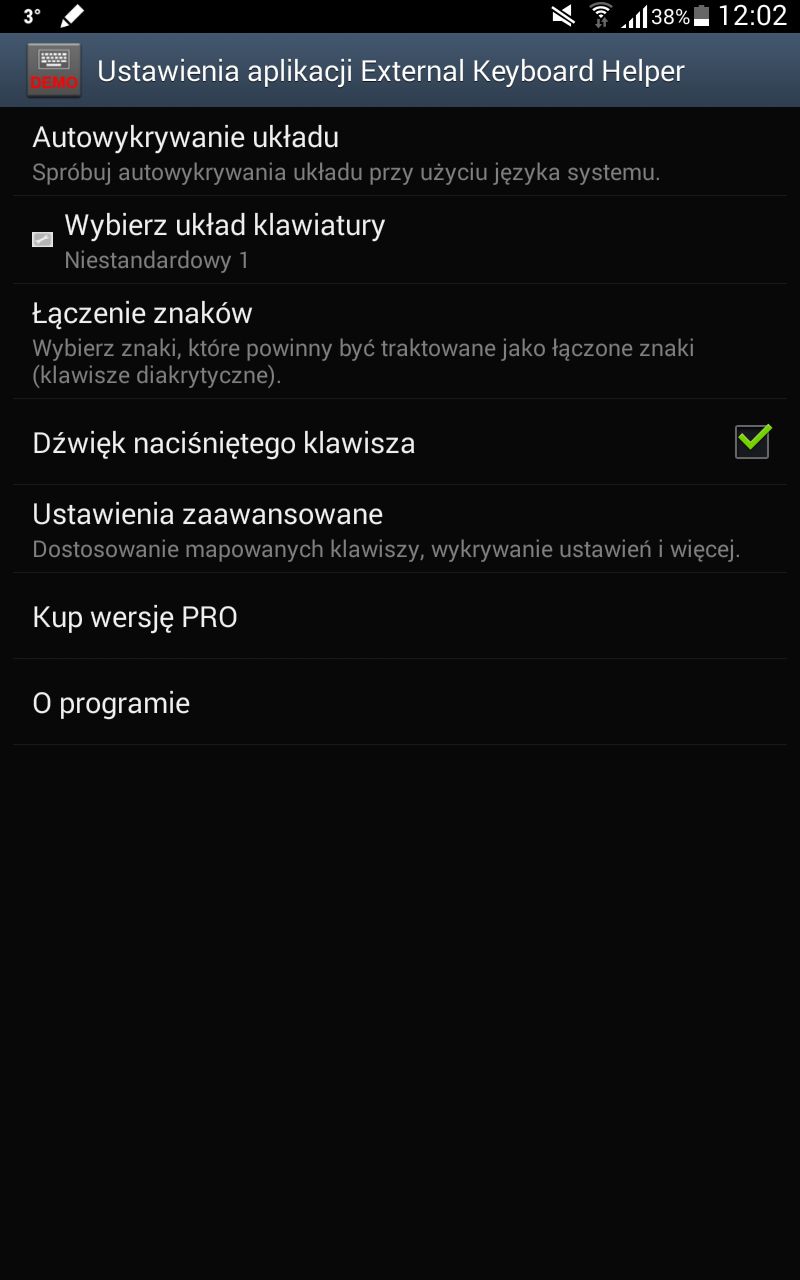 External Keyboard Helper 7.4 (Android) dobreprogramy