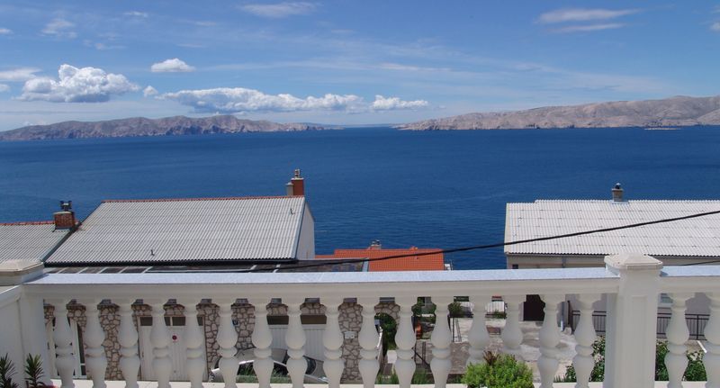 Apartman pro 8 os. se 3 ložnicemi s výhledem na moře na poschodí (s možností přistýlky) - Villa Panorama Senj, foto 1