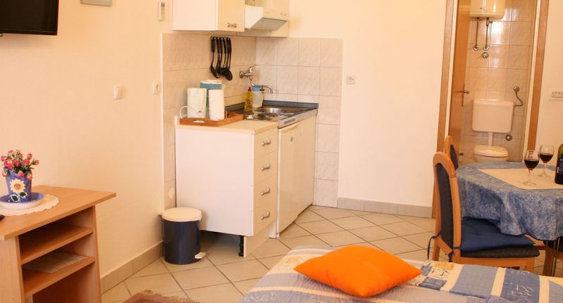 Studio Apartman s manželskou postelí s 1 ložnicí na přízemí - Apartmani Bonacic Palace Slatine, foto 1
