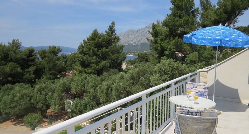 "D" Apartman s manželskou postelí s 1 ložnicí s výhledem na moře - Apartmani Vala Orebić, foto 1