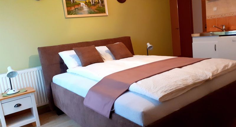 Deluxe Pokoj s balkónem s manželskou postelí - Pacsirta Vendégház Egerszalók, foto 1