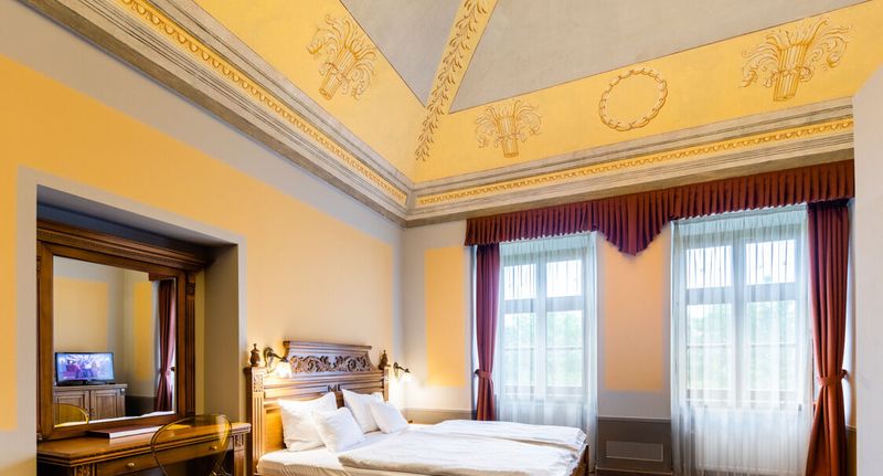 Zámek Pokoj pro 2 os. s výhledem do zahrady (s možností přistýlky) - Hotel Vécsecity Hernádvécse, foto 1