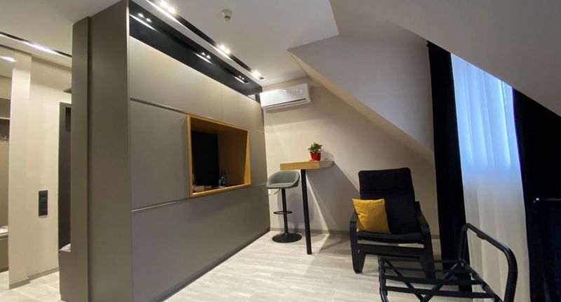 Studio Apartman pro 2 os. s 1 ložnicí v podkroví - Sóház Panzió és Apartmanház Szolnok ****, foto 1