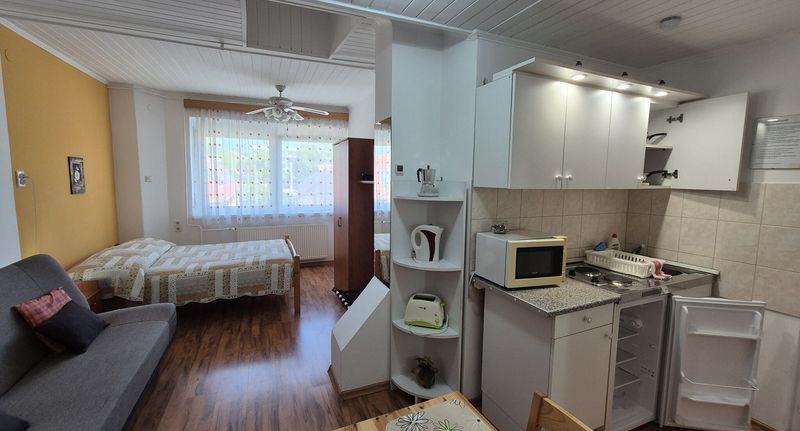 Studio Apartman pro 3 os. s 1 ložnicí na poschodí - Roxanna Apartman Gyula, foto 1