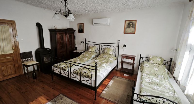 Rolnický dům (jako celek) pro 6 os. celý Dům - Berki Porta Vendégház Dinnyeberki, foto 1