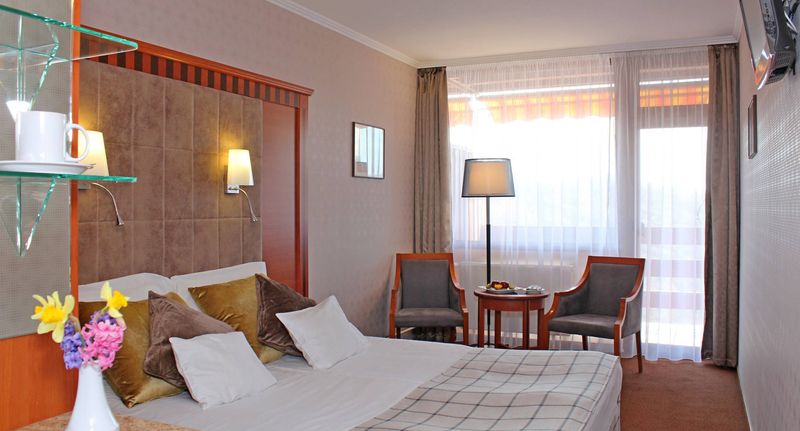 Standard Plus Pokoj pro 2 os. s výhledem na les (s možností přistýlky) - Silvanus Wellness és Konferencia Hotel Visegrád, foto 1