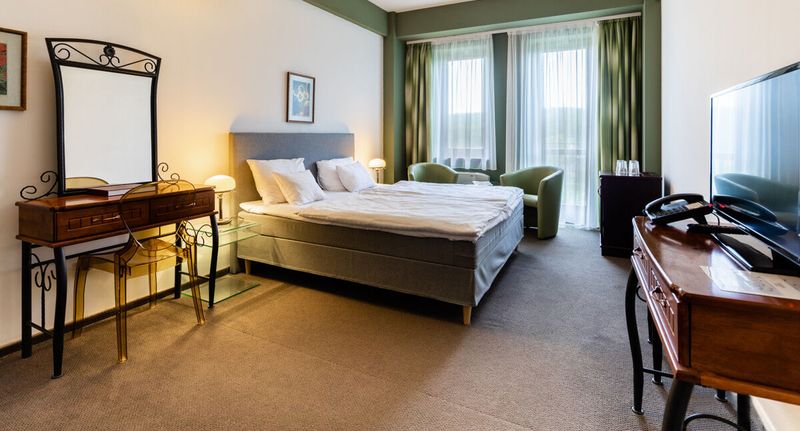 Deluxe Zelený Dům Pokoj s manželskou postelí - Hotel Vécsecity Hernádvécse, foto 1