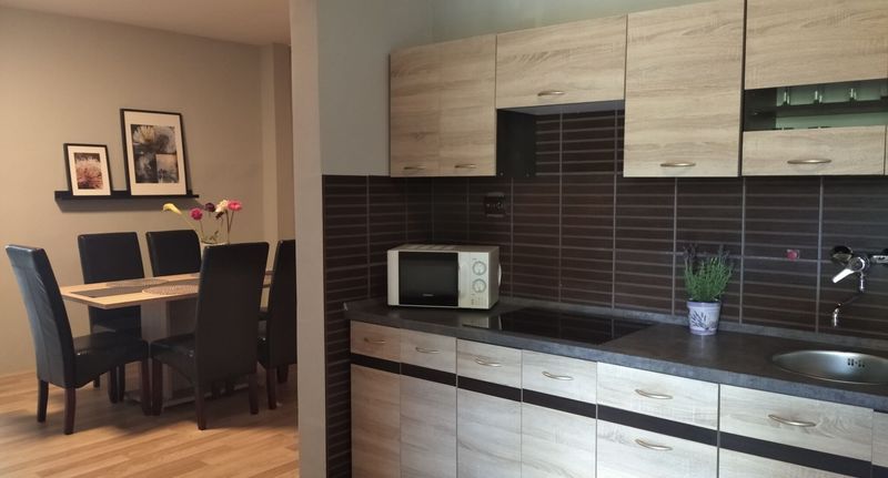 Apartman s klimatizací pro 6 os. se 2 ložnicemi na přízemí - Léda Apartman Keszthely, foto 1