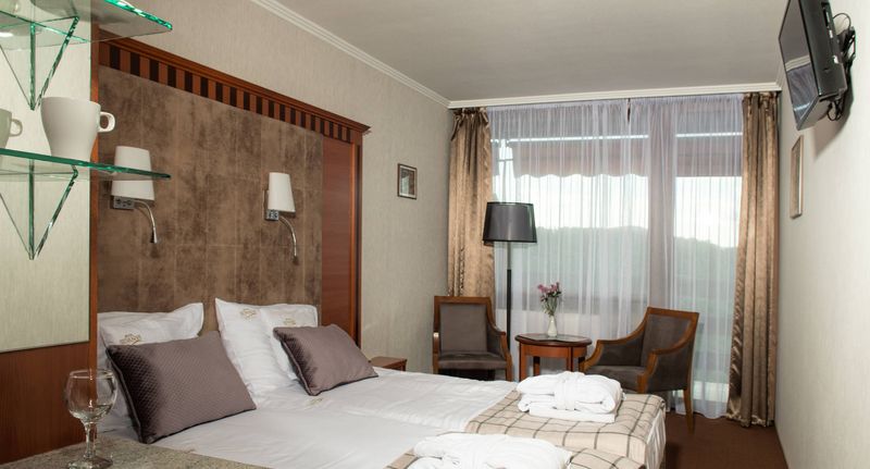 Standard Plus Pokoj pro 2 os. s výhledem na Dunaj (s možností přistýlky) - Silvanus Wellness és Konferencia Hotel Visegrád, foto 1