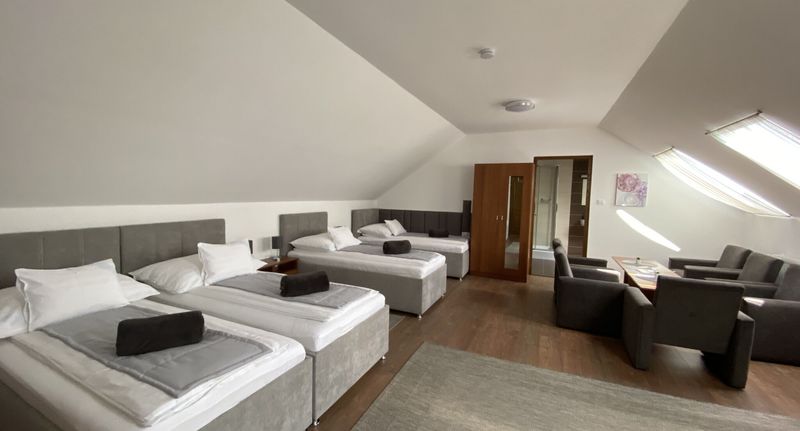 Pokoj pro 4 os. - Riviéra Apartmanok Abádszalók, foto 1