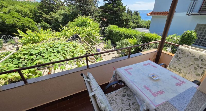 Apartman pro 7 os. se 3 ložnicemi s výhledem na moře na poschodí - Apartman Marija Gra Crikvenica, foto 1