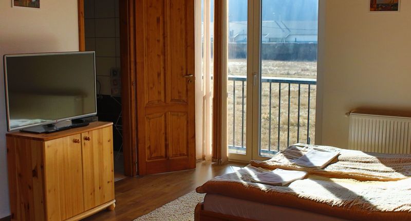 Apartman s balkónem s manželskou postelí s 1 ložnicí v podkroví (s možností přistýlky) - Szabolcs Apartmanok Demjén, foto 1