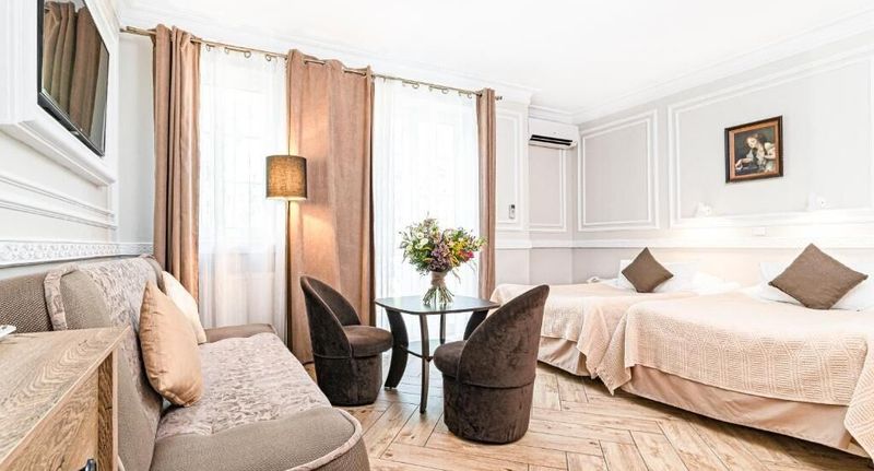 Business Pokoj s manželskou postelí s výhledem na les - Hotel Solar Palace Spa & Wellness Mrągowo, foto 1