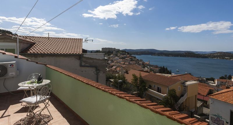 Apartman pro 4 os. se 2 ložnicemi - Apartments Fortress view Sibenik, foto 1
