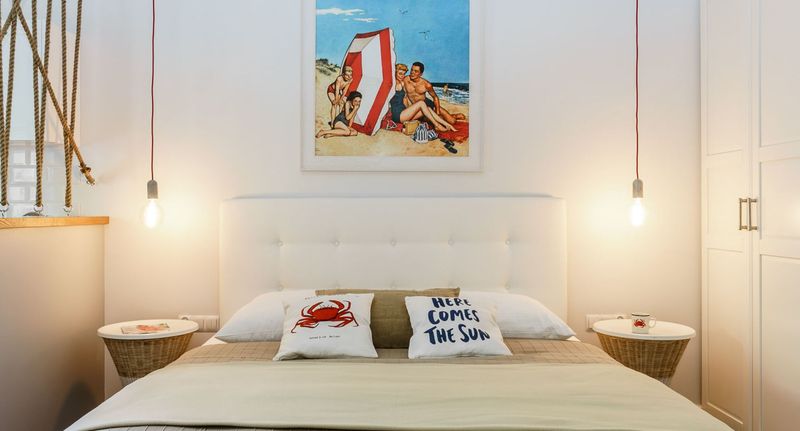 Deluxe Apartman (jako celek) s vlastní kuchyňkou s manželskou postelí - Sanhaus Apartments Haffnera Sopot, foto 1