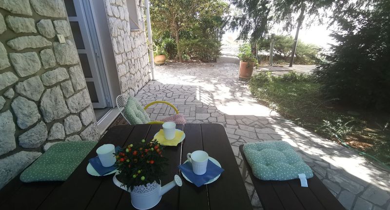 Apartman s manželskou postelí s 1 ložnicí na přízemí (s možností přistýlky) - Apartman Biba Selce, foto 1