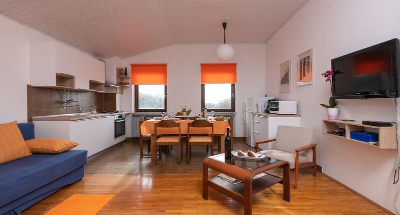 Apartman s klimatizací s terasou pro 4 os. se 2 ložnicemi A-7445-a - Apartments With Parking Space Manjadvorci, Marčana - 7445 Manjadvorci, foto 1