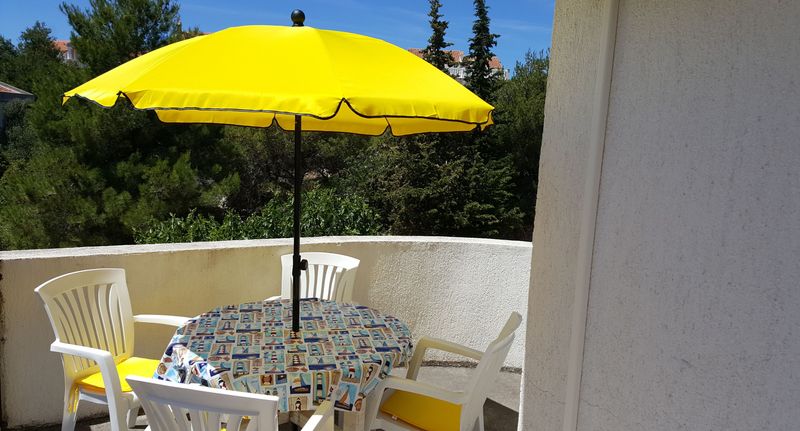 Apartman s klimatizací s terasou pro 3 os. s 1 ložnicí A-5120-e - Apartments By The Sea Jezera, Murter - 5120 Jezera, foto 1
