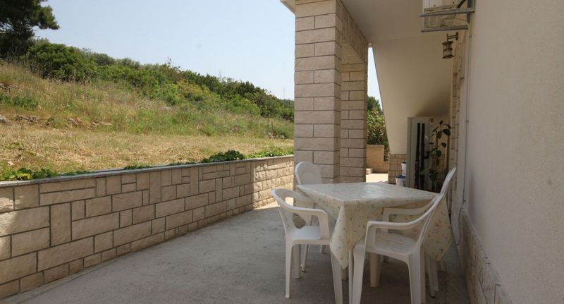 Apartman s klimatizací s terasou pro 3 os. s 1 ložnicí AS-6469-a - Apartments By The Sea Stara Novalja, Pag - 6469 Stara Novalja, foto 1