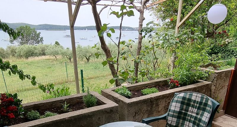 Apartman s klimatizací s terasou s manželskou postelí s 1 ložnicí A-2255-a - Apartments By The Sea Medulin - 2255, foto 1