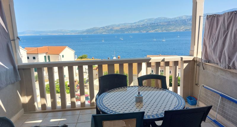 Apartman s klimatizací s terasou pro 3 os. s 1 ložnicí A-2911-a - Apartments With Parking Space Postira Brač - 2911, foto 1