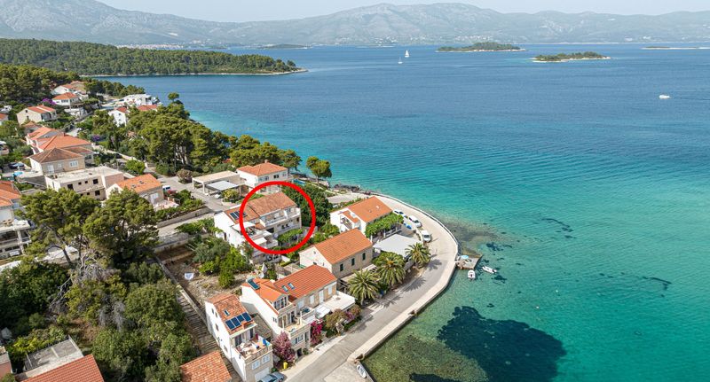 Apartman s klimatizací s terasou pro 3 os. s 1 ložnicí A-4348-a - Apartments By The Sea Lumbarda, Korčula - 4348 Lumbarda, foto 1