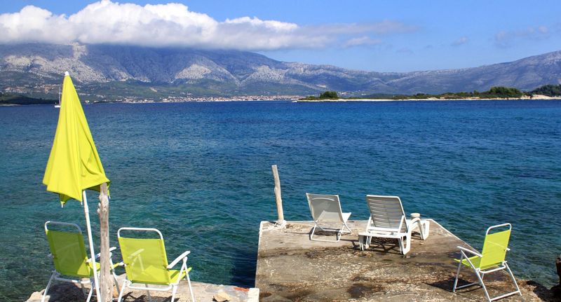 Apartman s terasou pro 8 os. se 3 ložnicemi K-4422 - Seaside Holiday House Lumbarda, Korčula - 4422 Lumbarda, foto 1