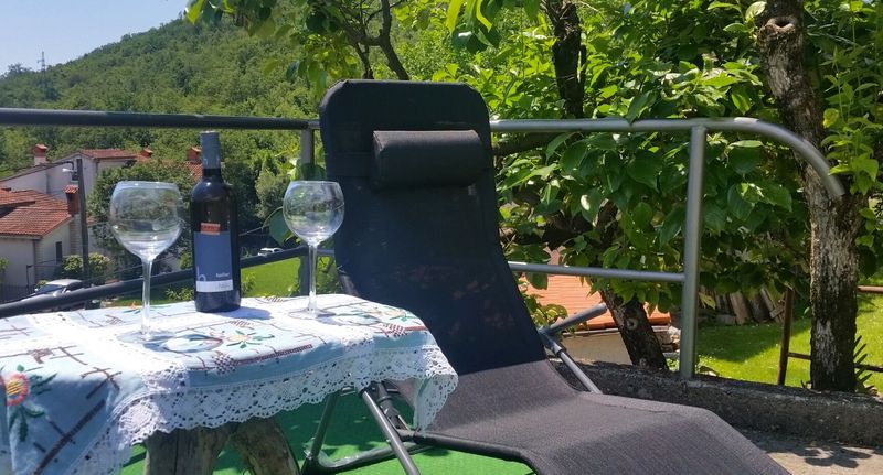 Apartman s klimatizací s terasou pro 4 os. se 2 ložnicemi A-7918-b - Apartments With Parking Space Opatija - Pobri, Opatija - 7918 Opatija - Pobri, foto 1