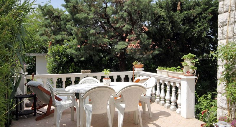 Apartman s klimatizací s terasou pro 5 os. se 2 ložnicemi A-2387-a - Apartments By The Sea Dramalj, Crikvenica - 2387 Dramalj, foto 1