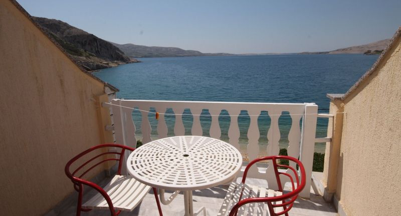 Apartman s klimatizací s terasou pro 4 os. s 1 ložnicí AS-6497-d - Apartments By The Sea Metajna, Pag - 6497 Metajna, foto 1
