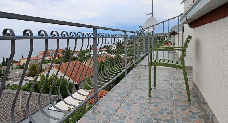 Apartman s klimatizací s balkónem pro 3 os. s 1 ložnicí AS-5555-f - Apartments With WiFi Crikvenica - 5555, foto 1