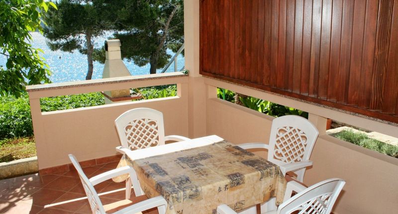 Apartman s klimatizací s terasou pro 3 os. s 1 ložnicí A-3086-b - Apartments By The Sea Stara Novalja, Pag - 3086 Stara Novalja, foto 1