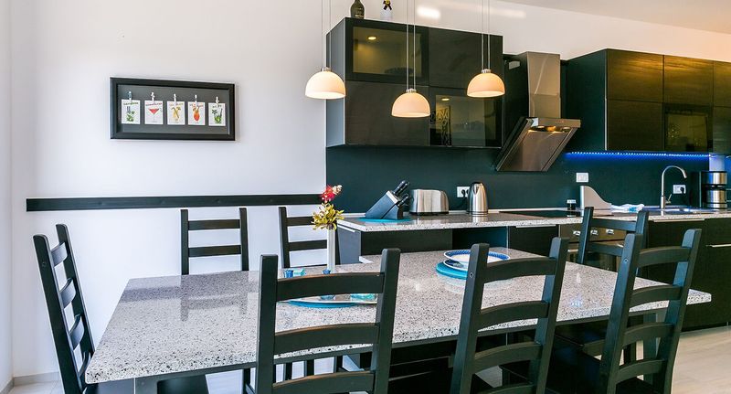 Apartman pro 4 os. se 2 ložnicemi s výhledem na moře na přízemí - Apartmani Vizula D Medulin, foto 1