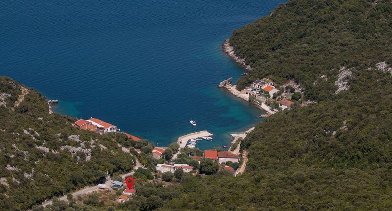 Apartman s klimatizací s terasou pro 6 os. se 2 ložnicemi K-9486 - Seaside Holiday House Cove Velika Prapratna, Pelješac - 9486 Velika Prapratna, foto 1