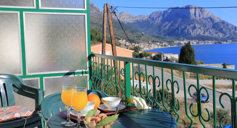 Apartman s klimatizací s balkónem pro 4 os. s 1 ložnicí A-11588-c - Apartments By The Sea Podaca, Makarska - 11588 Podaca, foto 1