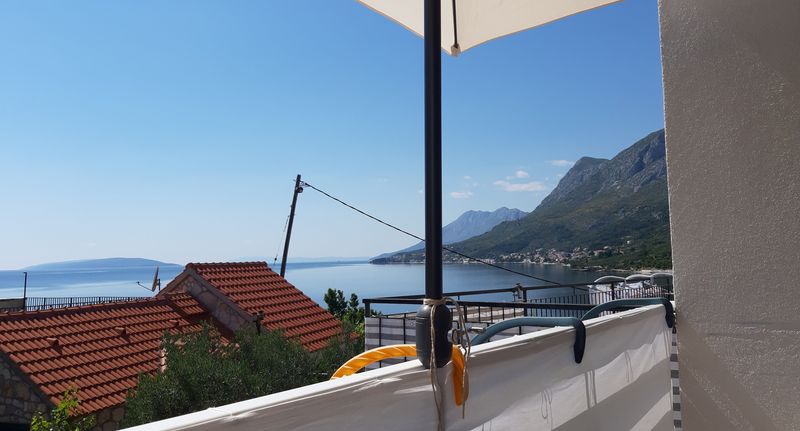 Apartman s klimatizací s balkónem s manželskou postelí s 1 ložnicí AS-15642-b - Apartments By The Sea Gradac, Makarska - 15642 Gradac, foto 1