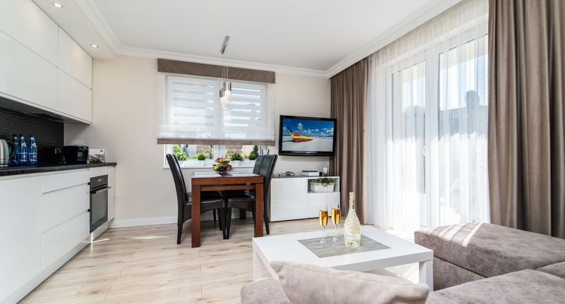 Rodinný Apartman s terasou pro 6 os. se 2 ložnicemi - Apartamenty Relax Władysławowo, foto 1