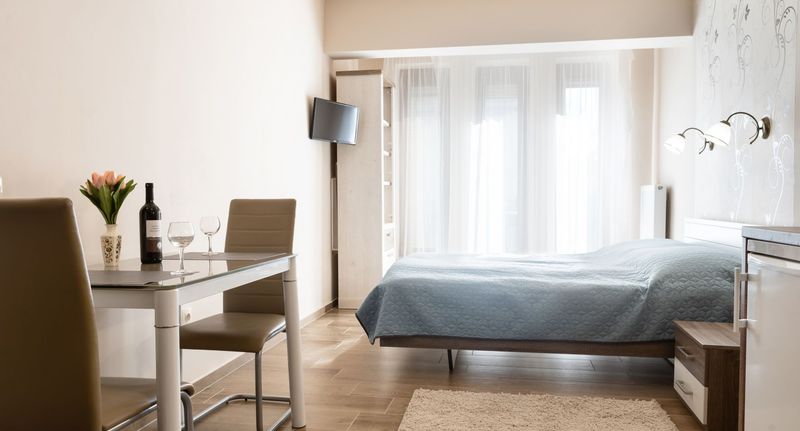 Studio Apartman s manželskou postelí s 1 ložnicí přízemní - RÁBA Apartmanház Sárvár, foto 1