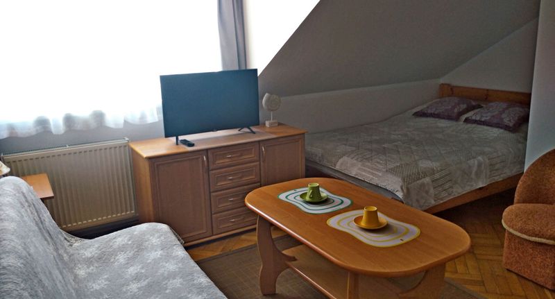 Pokoj s koupelnou pro 3 os. na poschodí - Willa Szmaragd Kołobrzeg, foto 6