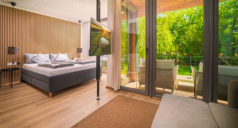 Deluxe Apartman s manželskou postelí s 1 ložnicí - Pro Village - Franciska Major Vendégház Sopronkövesd, foto 1