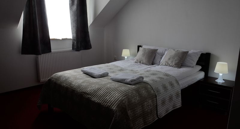 Deluxe Pokoj s manželskou postelí na poschodí - Hotel Złotogórski Daniszew, foto 1