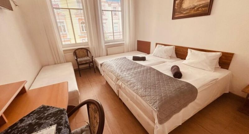 Pokoj pro 3 os. (s možností přistýlky) - Hotel Egeria Cheb, foto 1