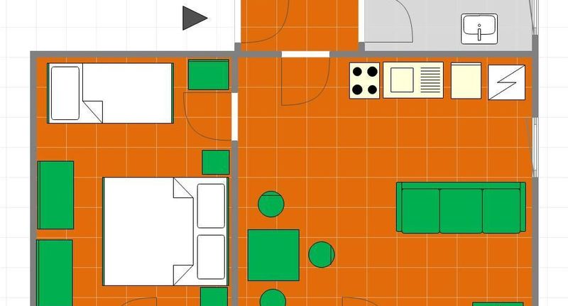 Apartman s vlastní kuchyňkou s terasou pro 5 os. - Apartmány Tisá 452, foto 1