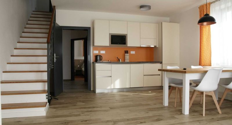 Apartman se sprchou s vlastní kuchyňkou pro 6 os. (s možností přistýlky) - Farma Moulisových / Útulnoff Milínov, foto 1