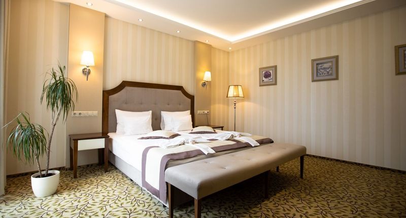 Pokoj s balkónem s manželskou postelí - Elixír Medical Wellness Hotel Mórahalom, foto 1