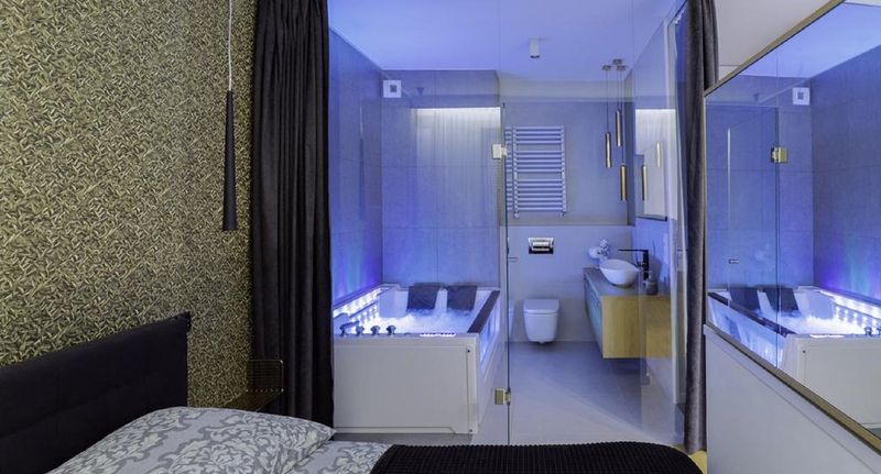 "A" Superior Apartman s manželskou postelí s 1 ložnicí - Jacuzzi Glass-House Apartments Kraków, foto 1