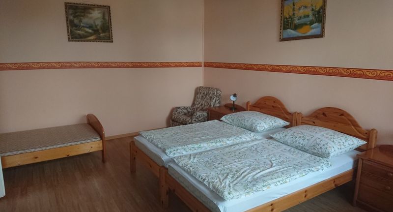 Pokoj pro 4 os. (s možností přistýlky) - Platán Vendégház Ópusztaszer, foto 5